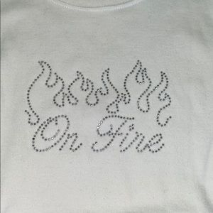 Bedazzled On Fire top